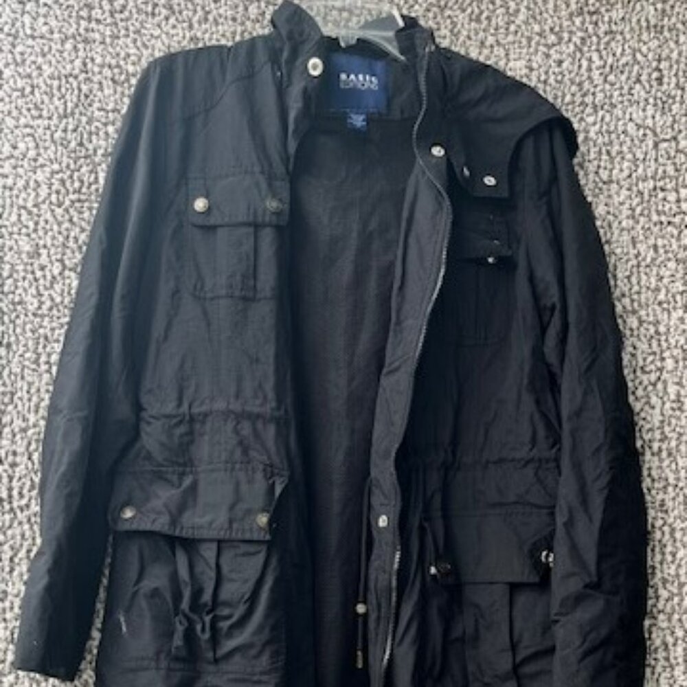 BASIC EDITION Black Medium-Weight Jacket